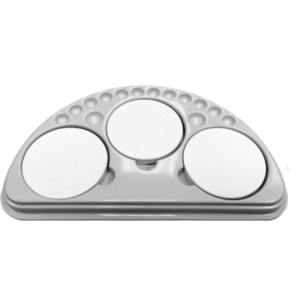 BANDEJA CERAMICA 3 DIVISIONES CHICAS + HUECOS STAINS