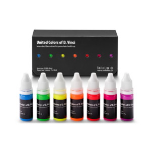 SET LIQUIDOS UNITED FLUO COLORS D. VINCI - 7 ITEMS